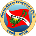 North Shore Frogmen Round Logo